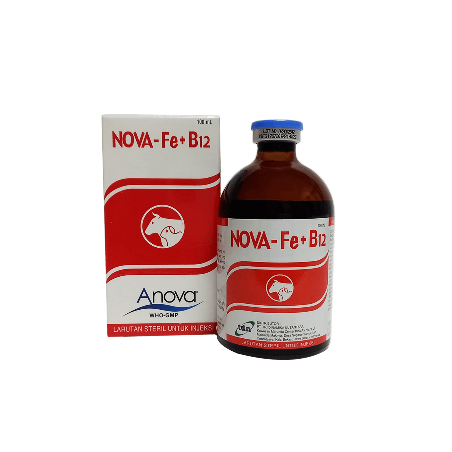 НОВА  ТӨМӨР+В12 100 мл